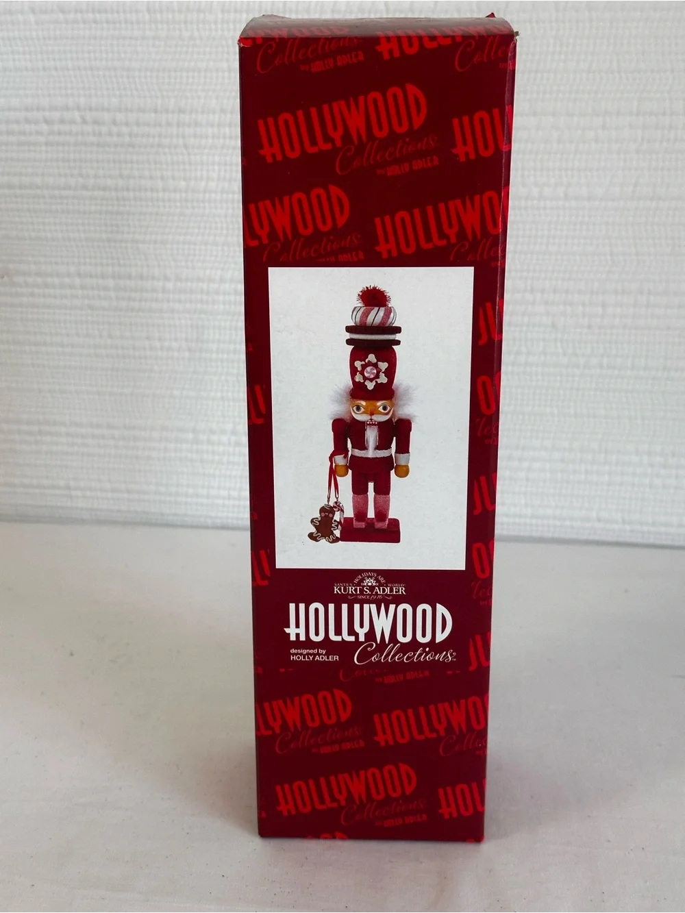 Kurt S. Adler Hollywood Nutcracker Peppermint Gingerbread Christmas Nutcracker